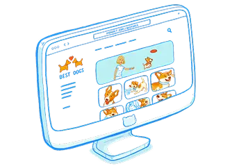 Personal website for breeders